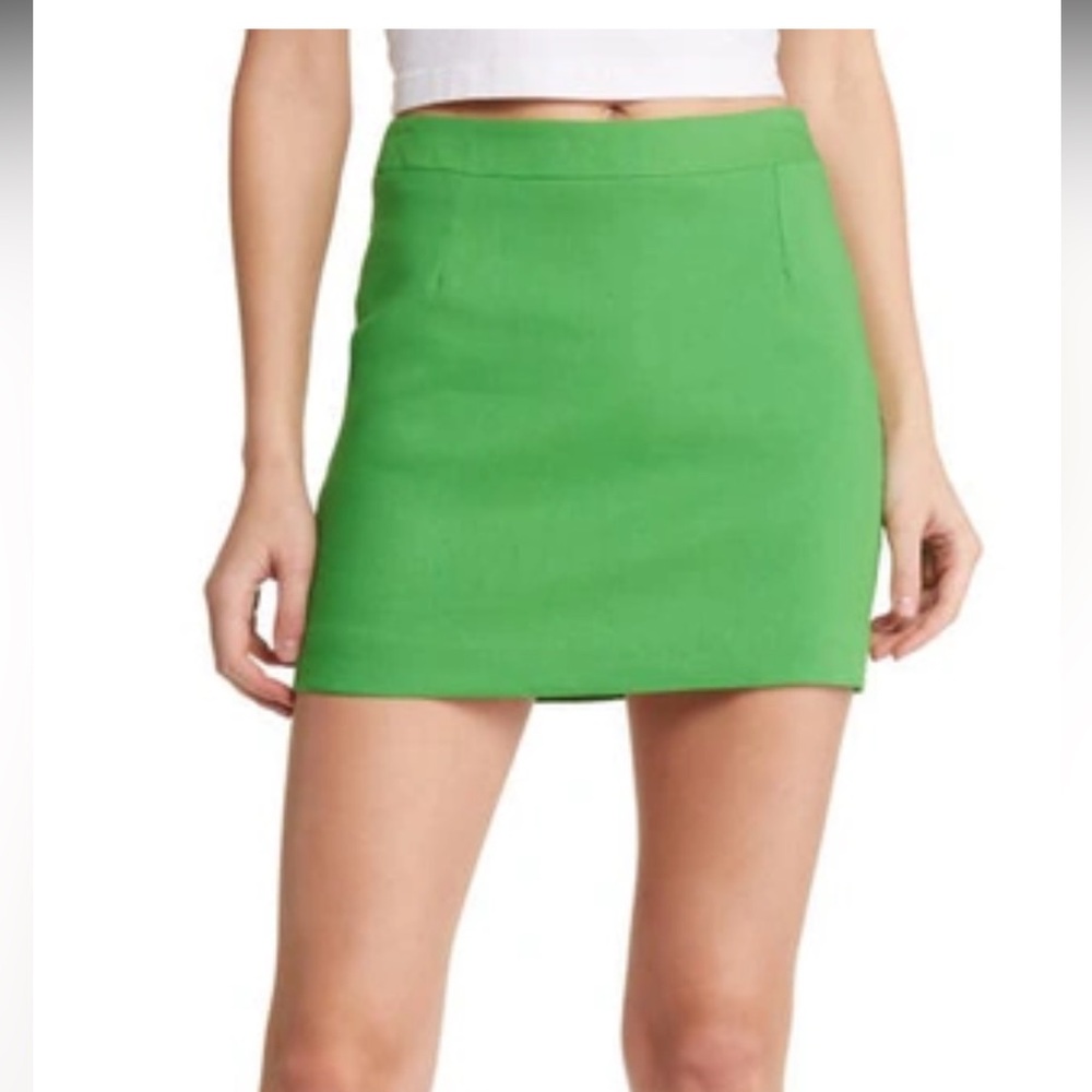 NWT Frame mini skirt size 12 w back zip